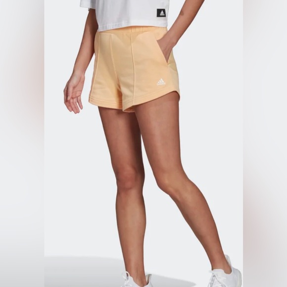 🌞Adidas Hyperglam French Terry Shorts - Picture 2 of 5